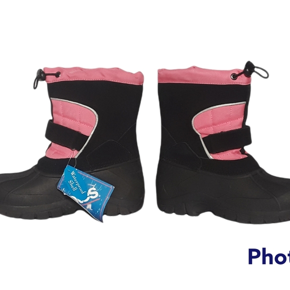 Totes Girls Winter Snow Boots - Picture 3 of 9